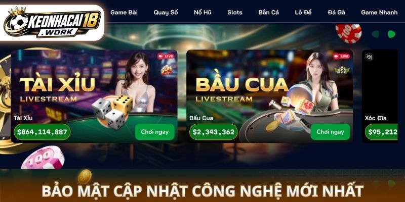 Bảo mật cập nhật công nghệ mới nhất