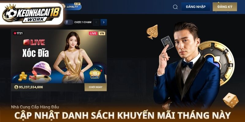 Cập nhật danh sách khuyến mãi tháng này
