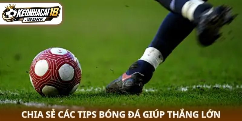 Chia sẻ các tips bóng đá giúp thắng lớn