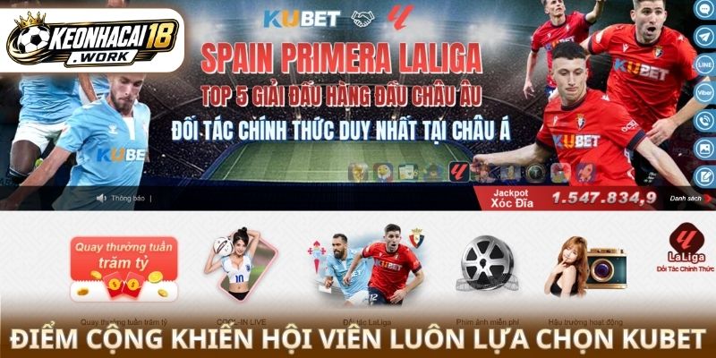 Điểm cộng khiến hội viên luôn lựa chọn nhà cái
