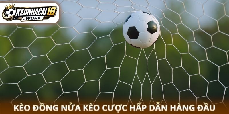 Kèo đồng nửa kèo cược hấp dẫn hàng đầu