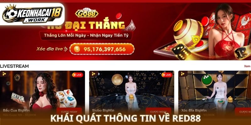 Khái quát thông tin về Red88
