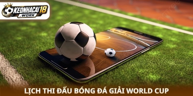 Lịch thi đấu bóng đá giải World Cup