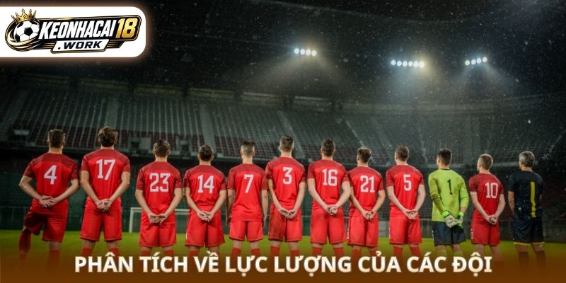 Phân tích về lực lượng của các đội