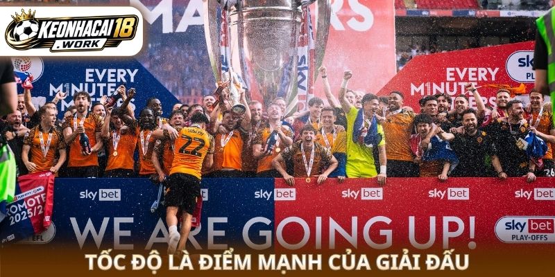 Tốc độ là điểm mạnh của giải đấu